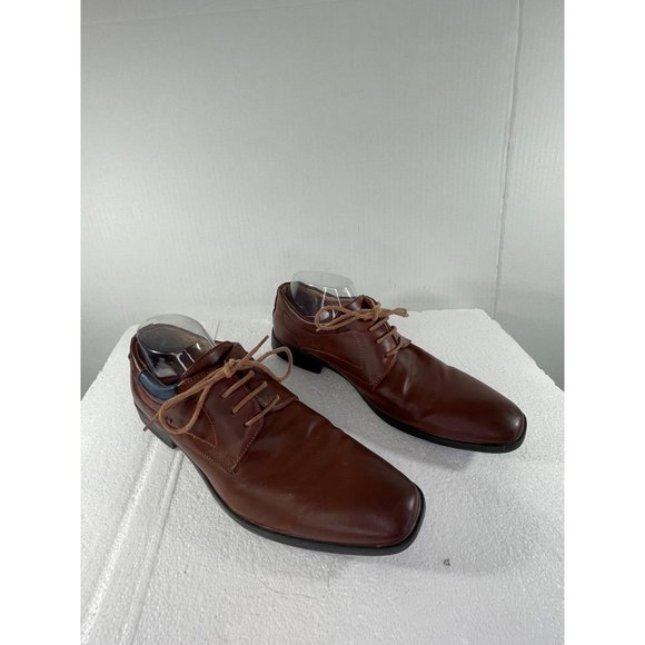 Madden men's size 8.5 M-Dusk Brown Leather Dress Shoe Oxford Style - Picture 1 of 16